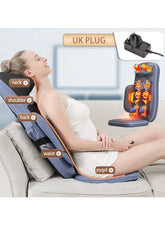 Premium Full-Body Shiatsu Massage Chair Pad with Heat Neck & Back