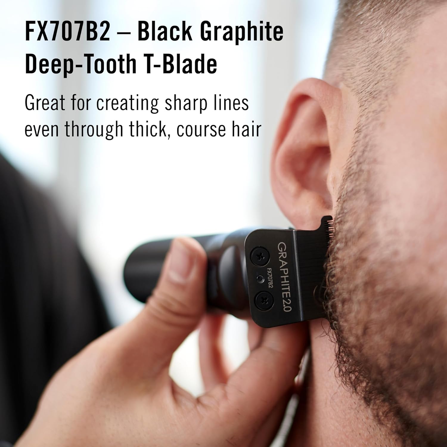 BaBylissPRO BLACKFX™ FXONE – Premium All-Metal Precision Trimmer (Black Edition)