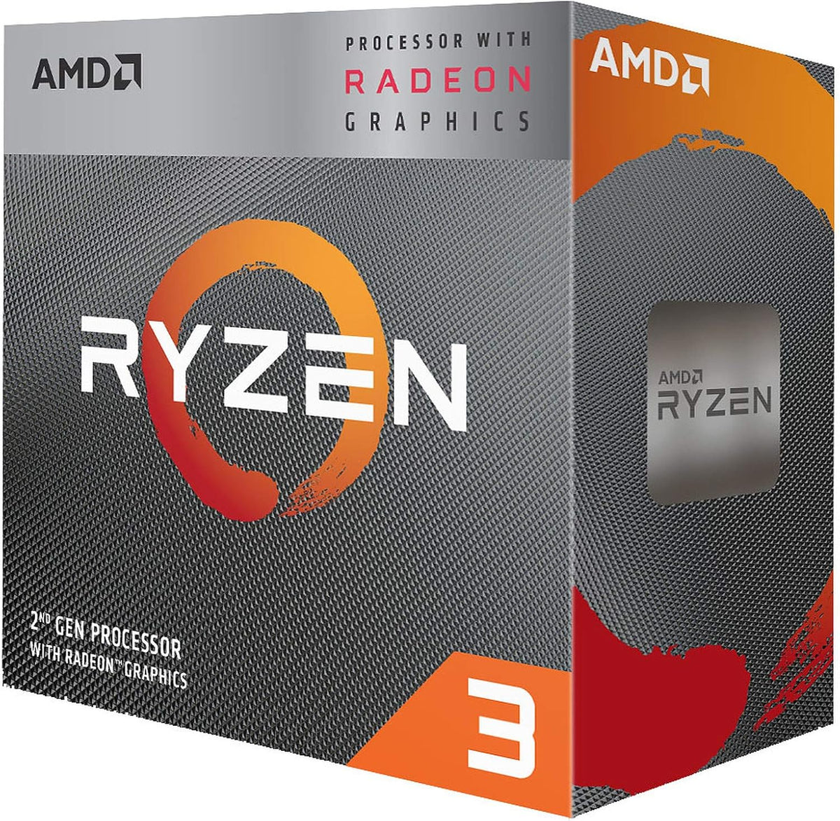 AMD Ryzen 3 3200G with Vega 8 Graphics – 4-Core CPU + Wraith Cooler