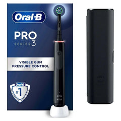 Oral B Pro 3500 Cross Action Black Electric Toothbrush Freedomize.